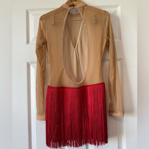 Competitive Dance Costume Jazz Adult Small AS - Picture 3 of 4